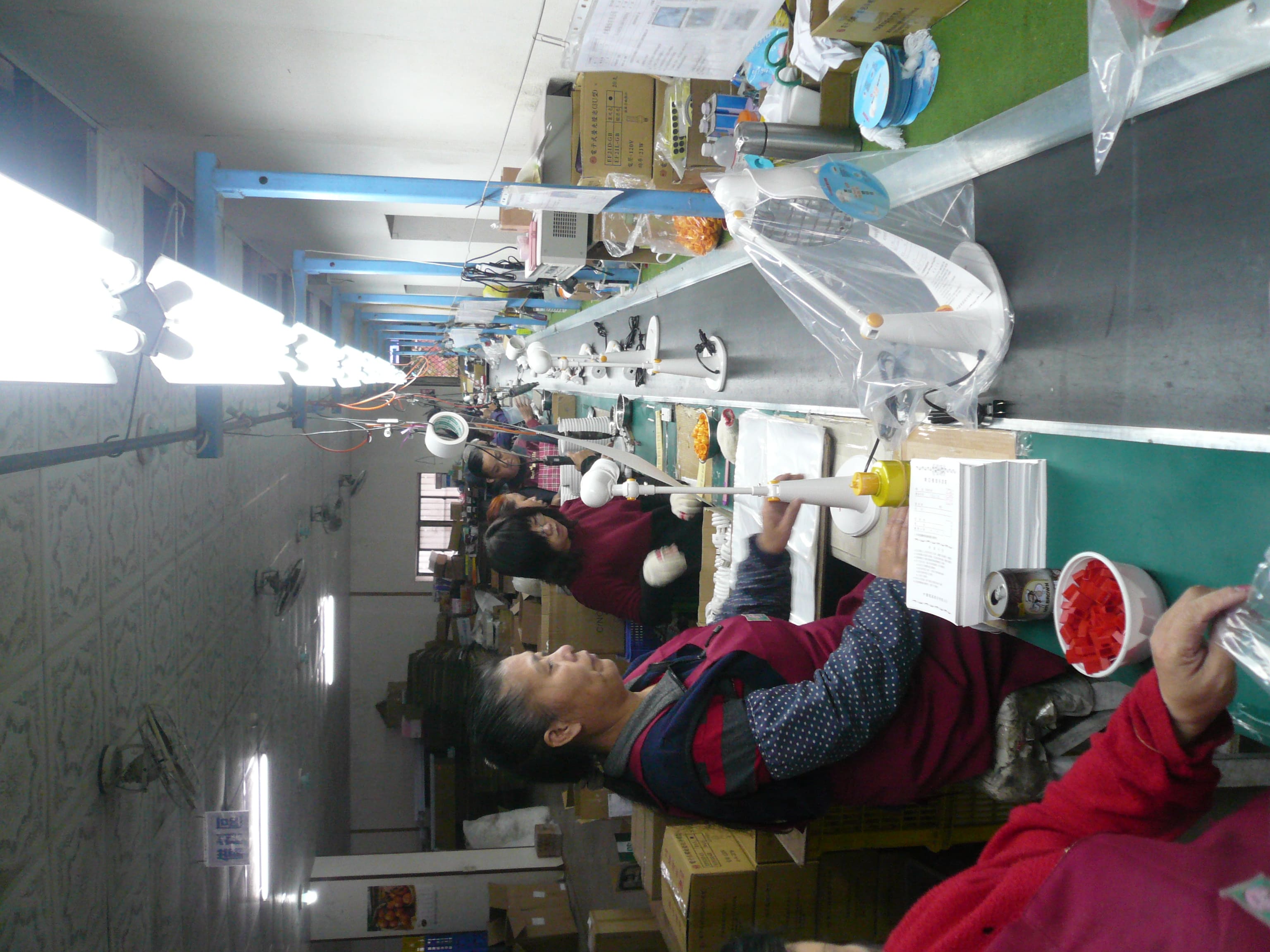 組裝代工生產實景