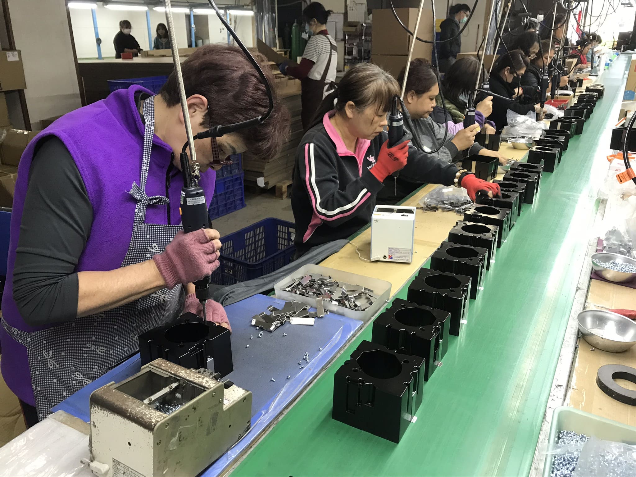 組裝代工生產實景