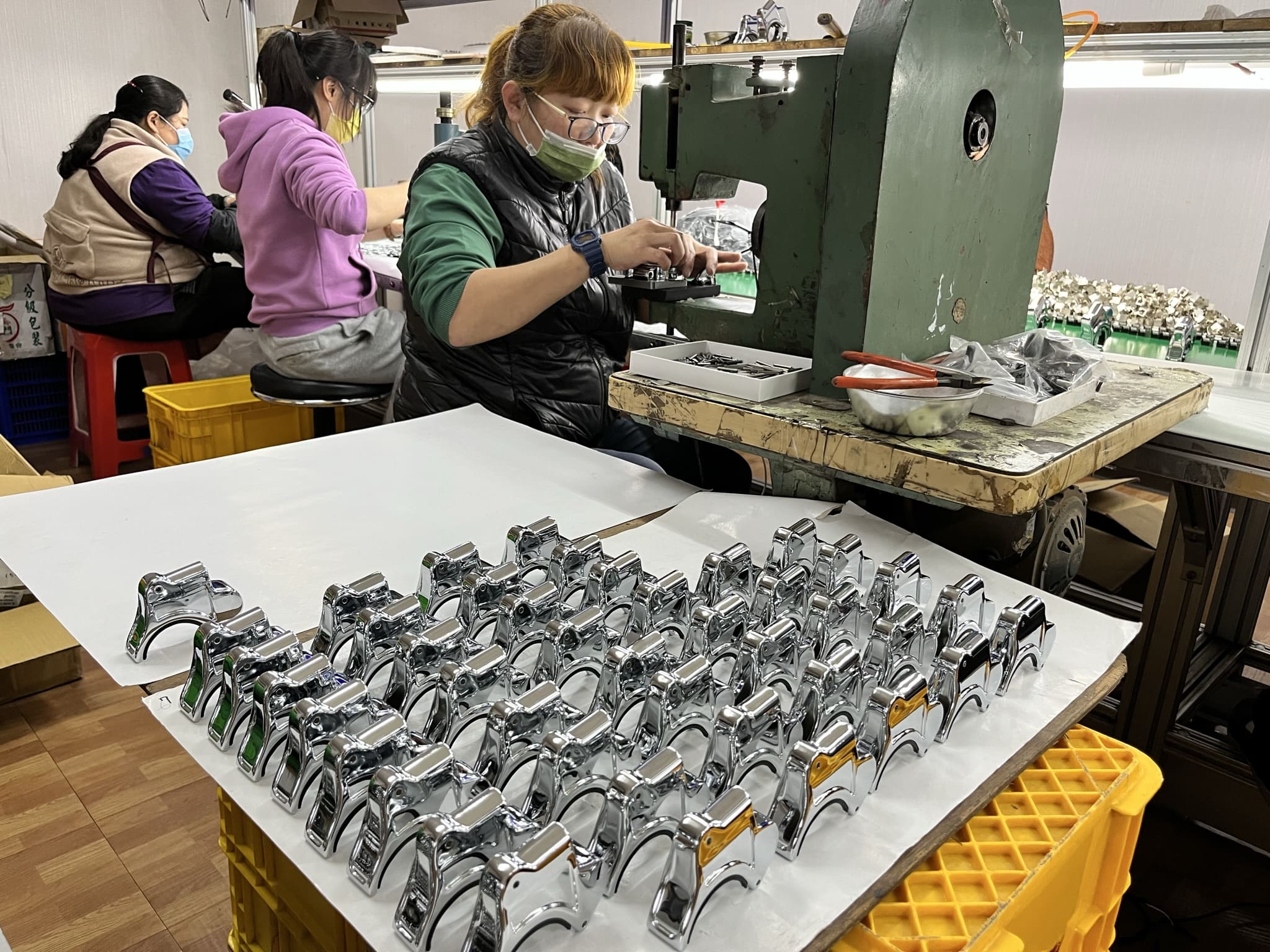 組裝代工生產實景